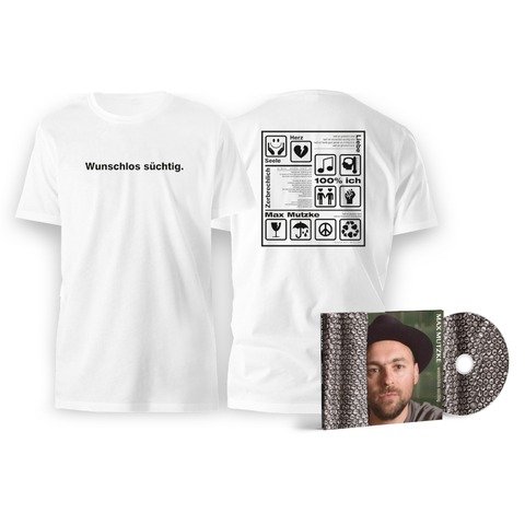 Wunschlos süchtig (CD + T-Shirt) von Max Mutzke - CD + T-Shirt jetzt im Bravado Store