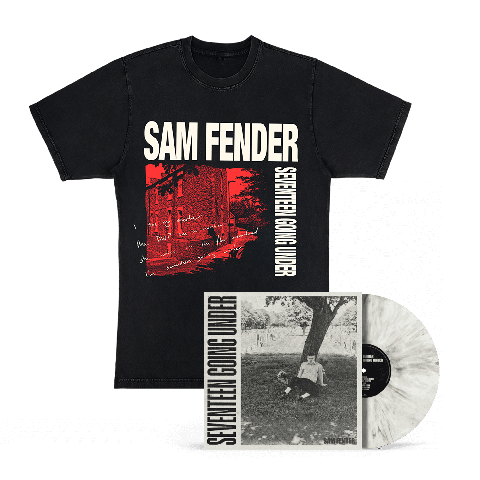 Seventeen Going Under (Limited Edition White Marble Vinyl  + T-Shirt) von Sam Fender - LP Bundle jetzt im Bravado Store