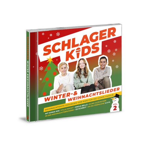 Schlagerkids Vol. 2 - Winter- & Weihnachtslieder von Schlagerkids - CD jetzt im Bravado Store