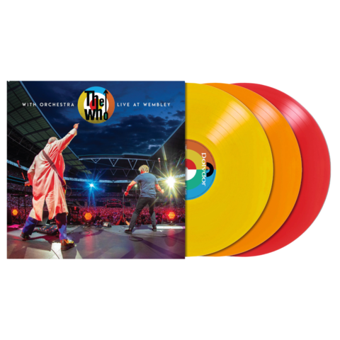 The Who With Orchestra Live At Wembley von The Who - Exklusive Limited Yellow / Orange / Red 3LP jetzt im Bravado Store