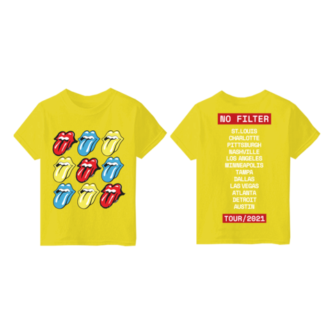 No Filter 2021 von The Rolling Stones - Youth T-Shirt jetzt im Bravado Store