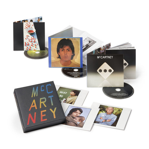 McCartney I II III von Paul McCartney - 3CD Box Set - Limited Edition jetzt im Bravado Store
