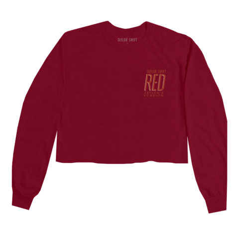 Red (Taylor's Version) Eras von Taylor Swift - Cropped Long Sleeve T-Shirt jetzt im Bravado Store
