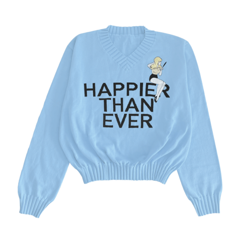 Happier Than Ever von Billie Eilish - Knit Sweater jetzt im Bravado Store