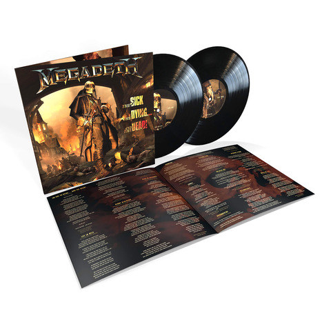 The Sick, The Dying... and The Dead! von Megadeth - 2LP jetzt im Bravado Store