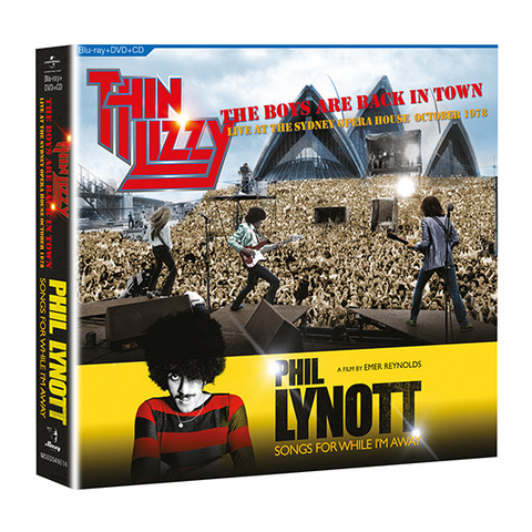 Songs For While I'm Away + The Boys Are Back in Town - Live At The Sydney Opera 1978 von Phil Lynott + Thin Lizzy - BluRay + DVD + CD (Limited Edition) jetzt im Bravado Store
