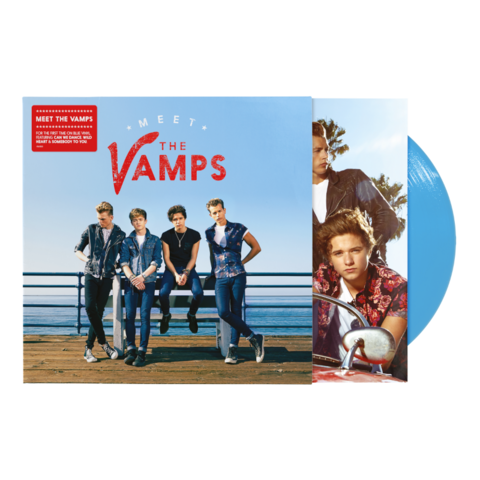 Meet The Vamps von The Vamps - Exclusive Blue Colourway LP jetzt im Bravado Store