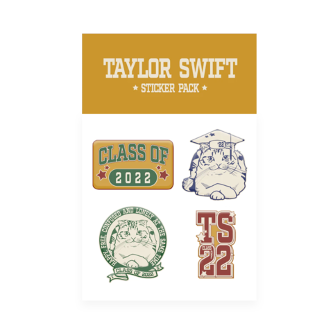 Class of 2022 von Taylor Swift - Sticker - Set jetzt im Bravado Store