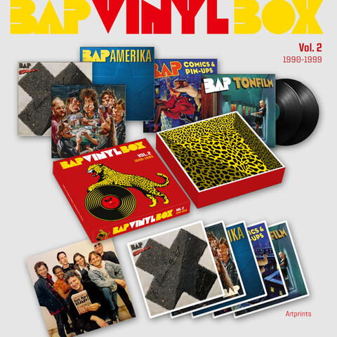 Vinyl Box Volume 2 (1990-1999) von BAP - Exklusive 5 x 2LP Box jetzt im Bravado Store