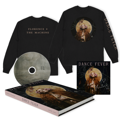 Dance Fever von Florence + the Machine - Deluxe CD + Long Sleeve  + Signed Card Bundle jetzt im Bravado Store