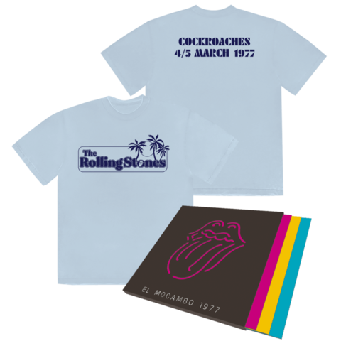 Live At The El Mocambo von The Rolling Stones - Exclusive 4LP Neon Vinyl + T-Shirt jetzt im Bravado Store