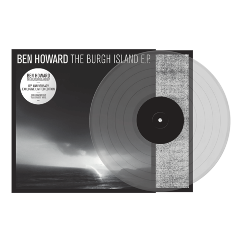 Burgh Island EP - 10th Anniversary von Ben Howard - Exclusive Limited Numbered Transparent Vinyl EP jetzt im Bravado Store