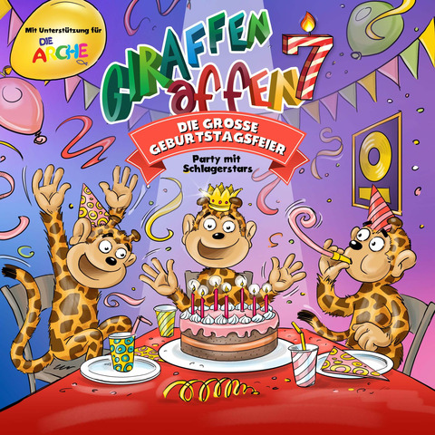 Giraffenaffen 7 - Die große Geburtstagsfeier (Party Mit Schlagerstars) von Giraffenaffen - CD jetzt im Bravado Store
