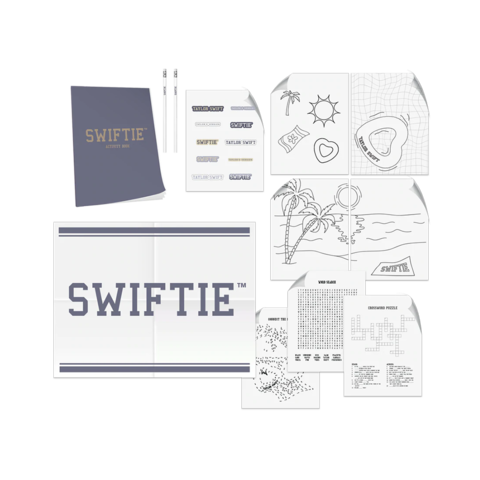 SWIFTIE von Taylor Swift - Malbuch jetzt im Bravado Store