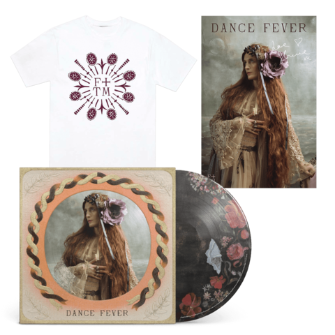 Dance Fever von Florence + the Machine - Exclusive Deluxe Picture Disk 2LP + T-Shirt + Signed Poster jetzt im Bravado Store