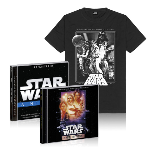 Eine Neue Hoffnung T-Shirt / Hörspiel / OST Bundle von Star Wars - T-Shirt, Hörspiel, OST jetzt im Bravado Store
