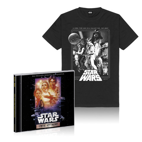 Eine Neue Hoffnung T-Shirt / Hörspiel Bundle von Star Wars - T-Shirt + Hörspiel CD jetzt im Bravado Store