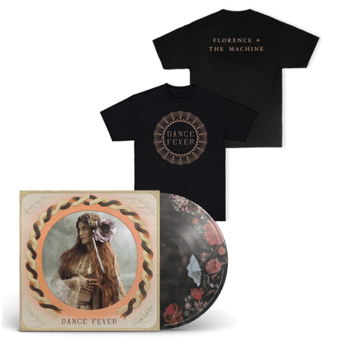 Dance Fever von Florence + the Machine - Exclusive Deluxe Picture Disk 2LP +  Lace Moon T-Shirt jetzt im Bravado Store