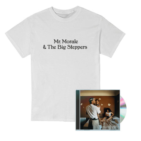 Mr. Morale & The Big Steppers von Kendrick Lamar - CD + T-Shirt Bundle (White) jetzt im Bravado Store