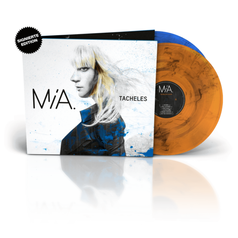 Tacheles von MIA. - Limited Signed Numbered Orange Marbled + Blue Marbled LP jetzt im Bravado Store