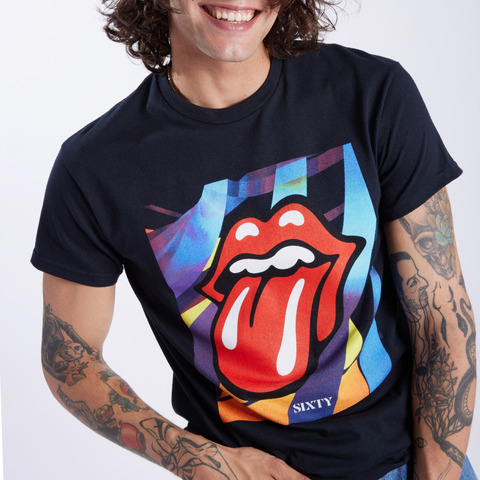 SIXTY Box Graphic Europe Tour von The Rolling Stones - T-Shirt jetzt im Bravado Store