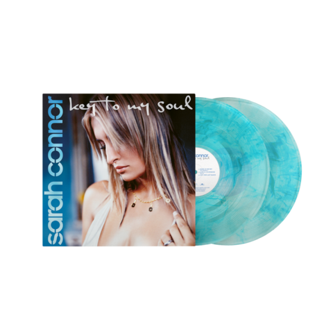 Key To My Soul von Sarah Connor - Limitierte Blau Türkise 2LP jetzt im Bravado Store