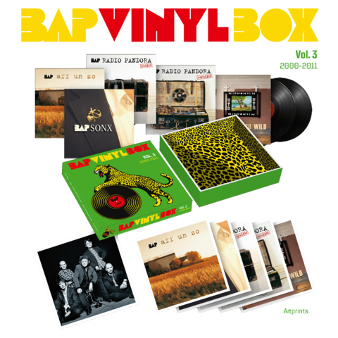 BAP Vinyl Box Vol. 3 (2001-2011) von BAP - Exklusive 5 x 2LP Box jetzt im Bravado Store