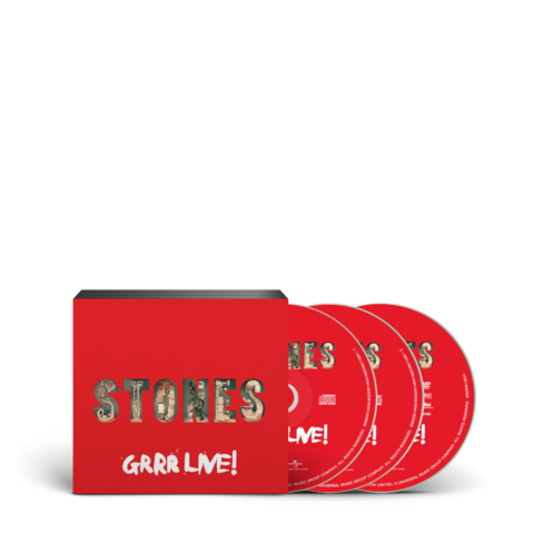GRRR LIVE! von The Rolling Stones - DVD + 2CD jetzt im Bravado Store