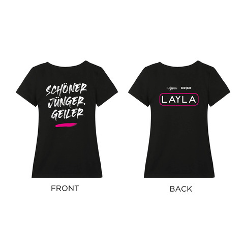 Layla von DJ Robin & Schürze - Girlie Shirt jetzt im Bravado Store