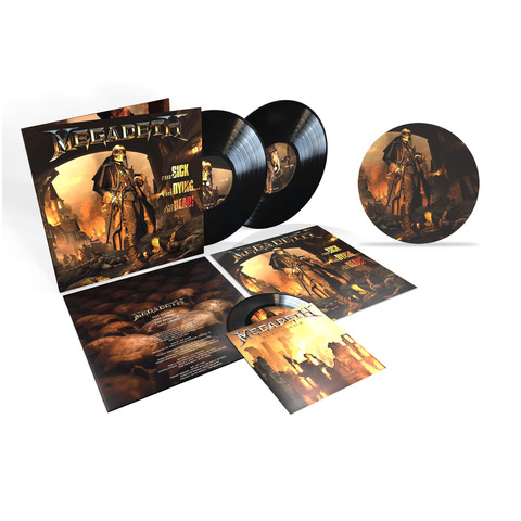 The Sick, The Dying... and The Dead! von Megadeth - Exclusive Deluxe 2LP + Splimat jetzt im Bravado Store