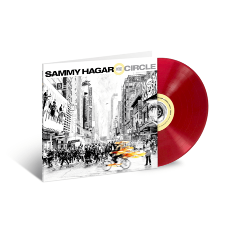 Crazy Times von Sammy Hagar & The Circle - Exklusive Translucent Red LP jetzt im Bravado Store