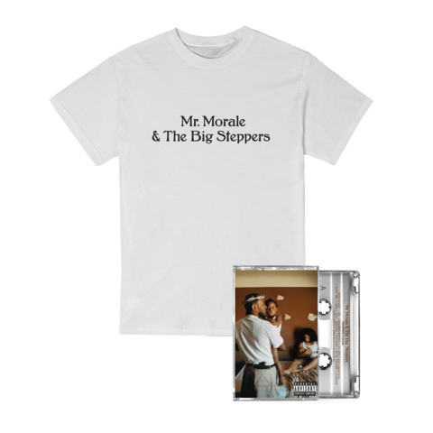 Mr. Morale & The Big Steppers von Kendrick Lamar - Ltd Clear Cassette + White Shirt jetzt im Bravado Store
