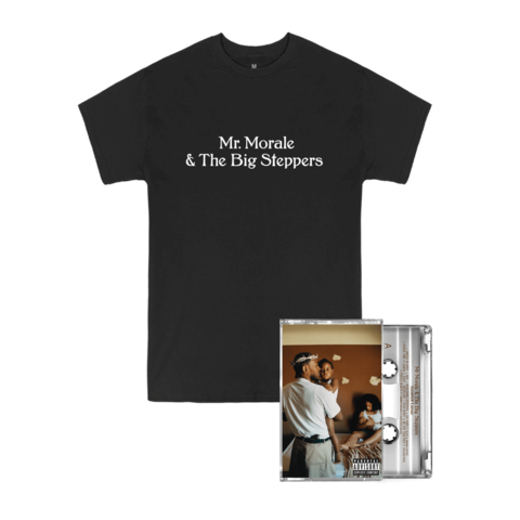 Mr. Morale & The Big Steppers von Kendrick Lamar - Ltd Clear Cassette + Black Shirt jetzt im Bravado Store