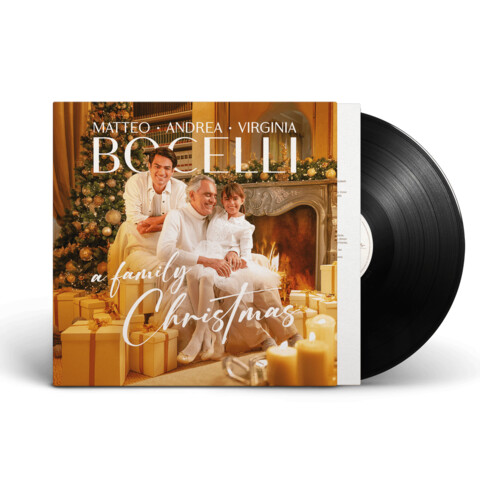 A Family Christmas von Andrea Bocelli - LP jetzt im Bravado Store