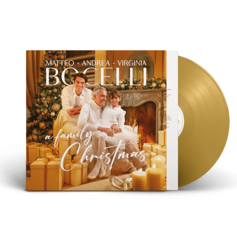 A Family Christmas von Andrea Bocelli - Limitierte LP jetzt im Bravado Store