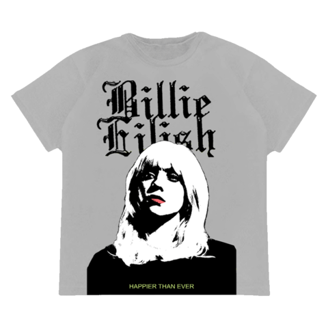 Look Away Grey von Billie Eilish - T-Shirt jetzt im Bravado Store