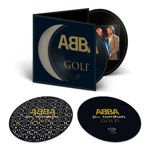 Gold (30th Anniversary) von ABBA - 2LP Picture Disc + Slipmat jetzt im Bravado Store