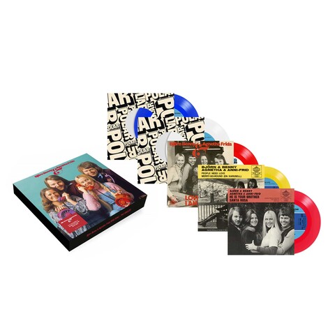 Ring Ring (50th Anniversary) von ABBA - Exclusive Limited 5x Coloured 7" Singles Boxset jetzt im Bravado Store