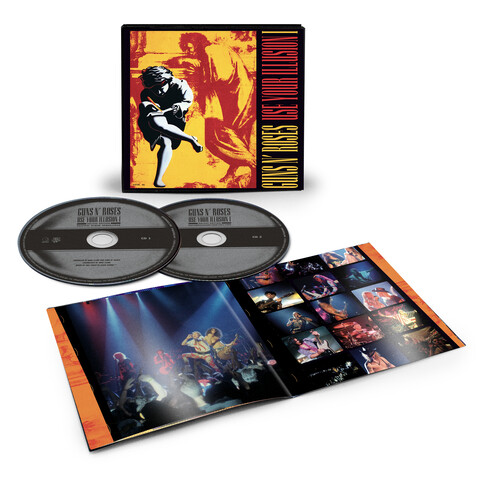 Use Your Illusion I & II von Guns N' Roses - 2CD Deluxe + 2CD Deluxe + Hoodie jetzt im Bravado Store