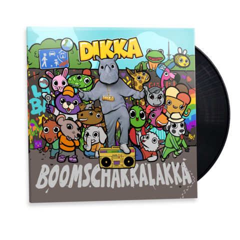 Boom Schakkalakka von DIKKA - 1LP black jetzt im Bravado Store