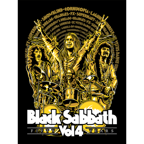 Vol. 4 von Black Sabbath - Poster jetzt im Bravado Store