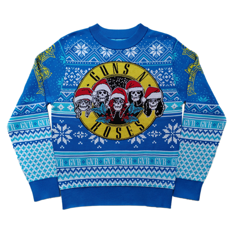 Guns N' Roses Blue Knit von Guns N' Roses - Sweater jetzt im Bravado Store