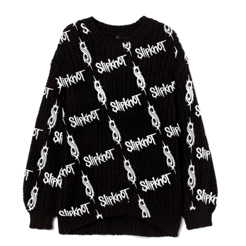 Black Jacquard Logo von Slipknot - Sweater jetzt im Bravado Store