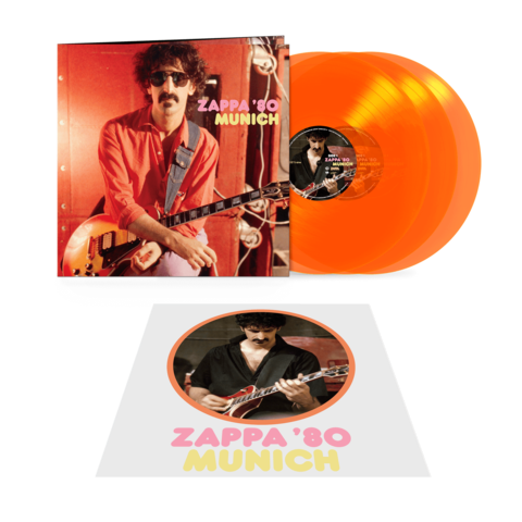 Zappa '80: Munich von Frank Zappa - Exclusive Limited Transparent Orange 3LP jetzt im Bravado Store