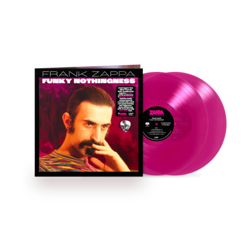 Funky Nothingness von Frank Zappa - Exclusive Transparent Violet 2LP + Guitar Pick jetzt im Bravado Store