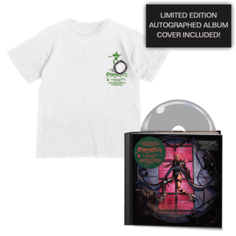 CHROMATICA (DELUXE CD + EXCL. WHITE T-SHIRT + AUTOGRAPHED ALBUM COVER) von Lady GaGa - CD Bundle jetzt im Bravado Store