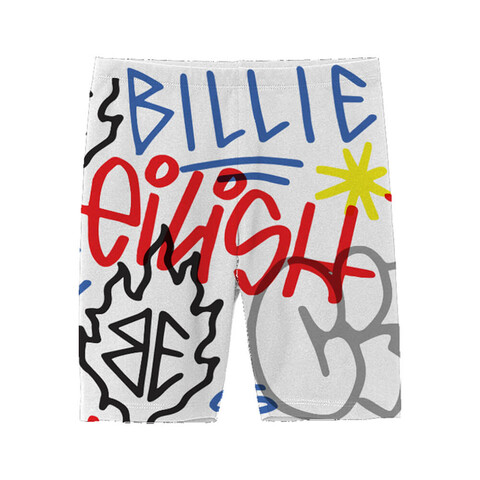 Billie Eilish x FreakCity Graffiti von Billie Eilish - Cycling Shorts jetzt im Bravado Store