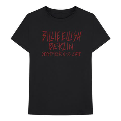 Berlin 2019 von Billie Eilish - T-Shirt jetzt im Bravado Store