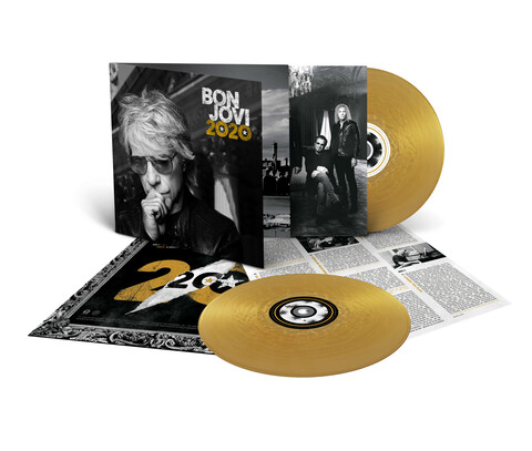 2020 (Golden 2LP) von Bon Jovi - 2LP jetzt im Bravado Store