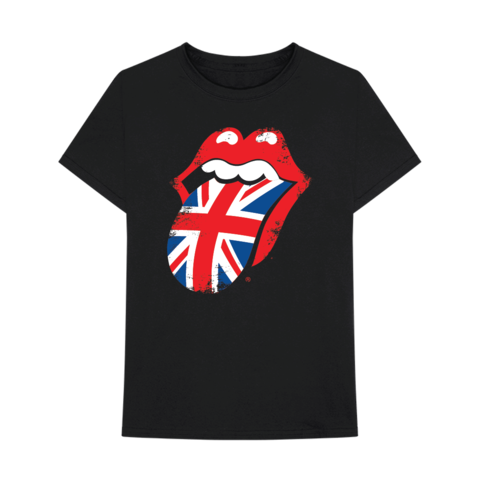 Union Jack Distressed Tongue von The Rolling Stones - T-Shirt jetzt im Bravado Store